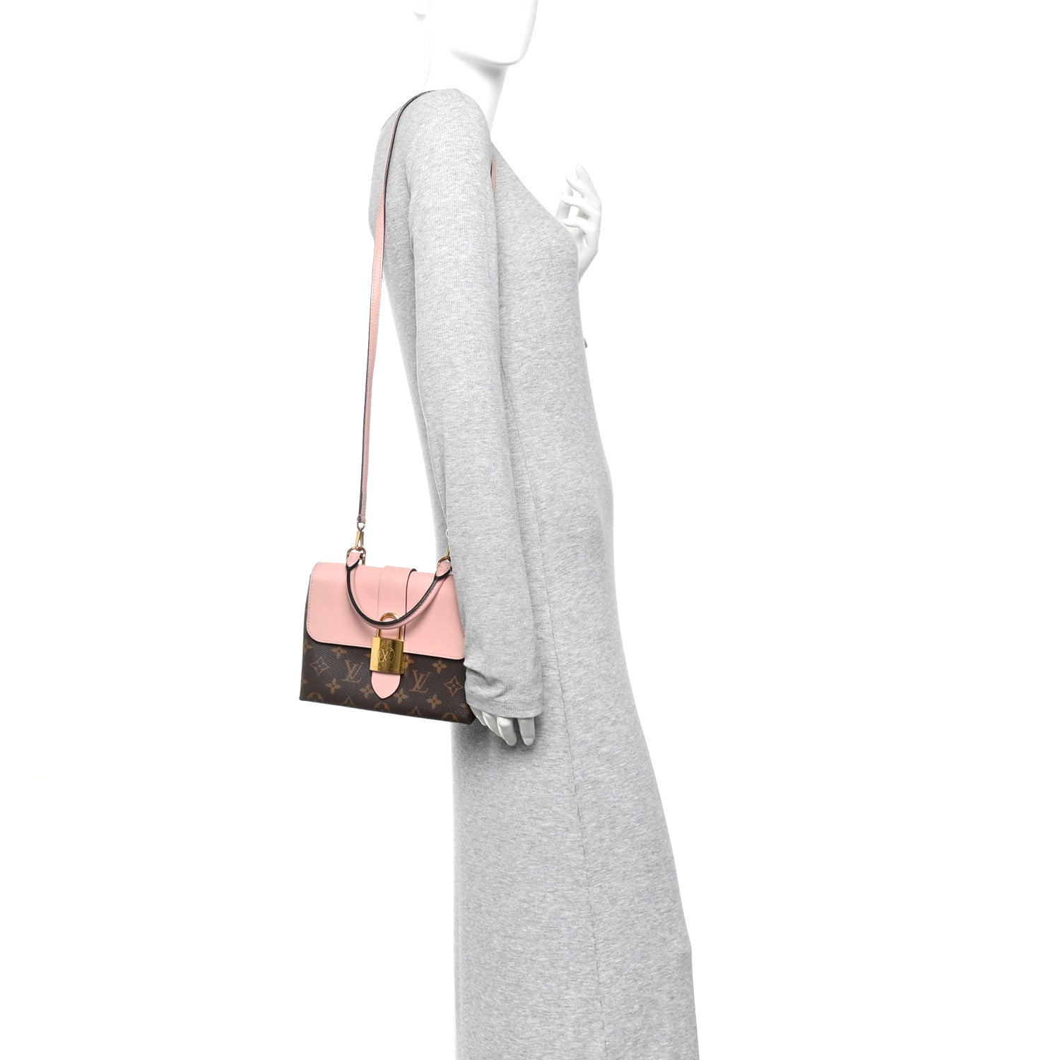 Louis Vuitton Monogram Locky BB Rose Poudre