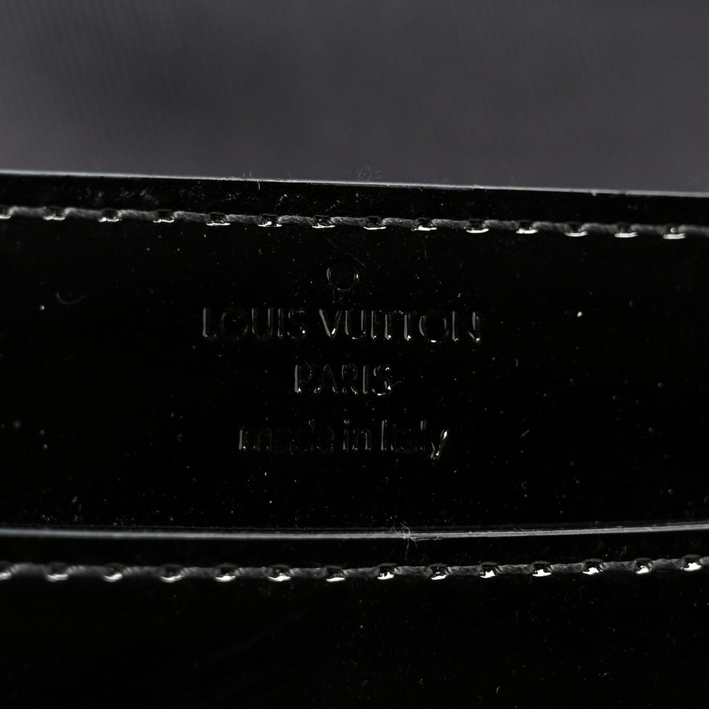 Louis Vuitton Patent Louise EW Clutch Black