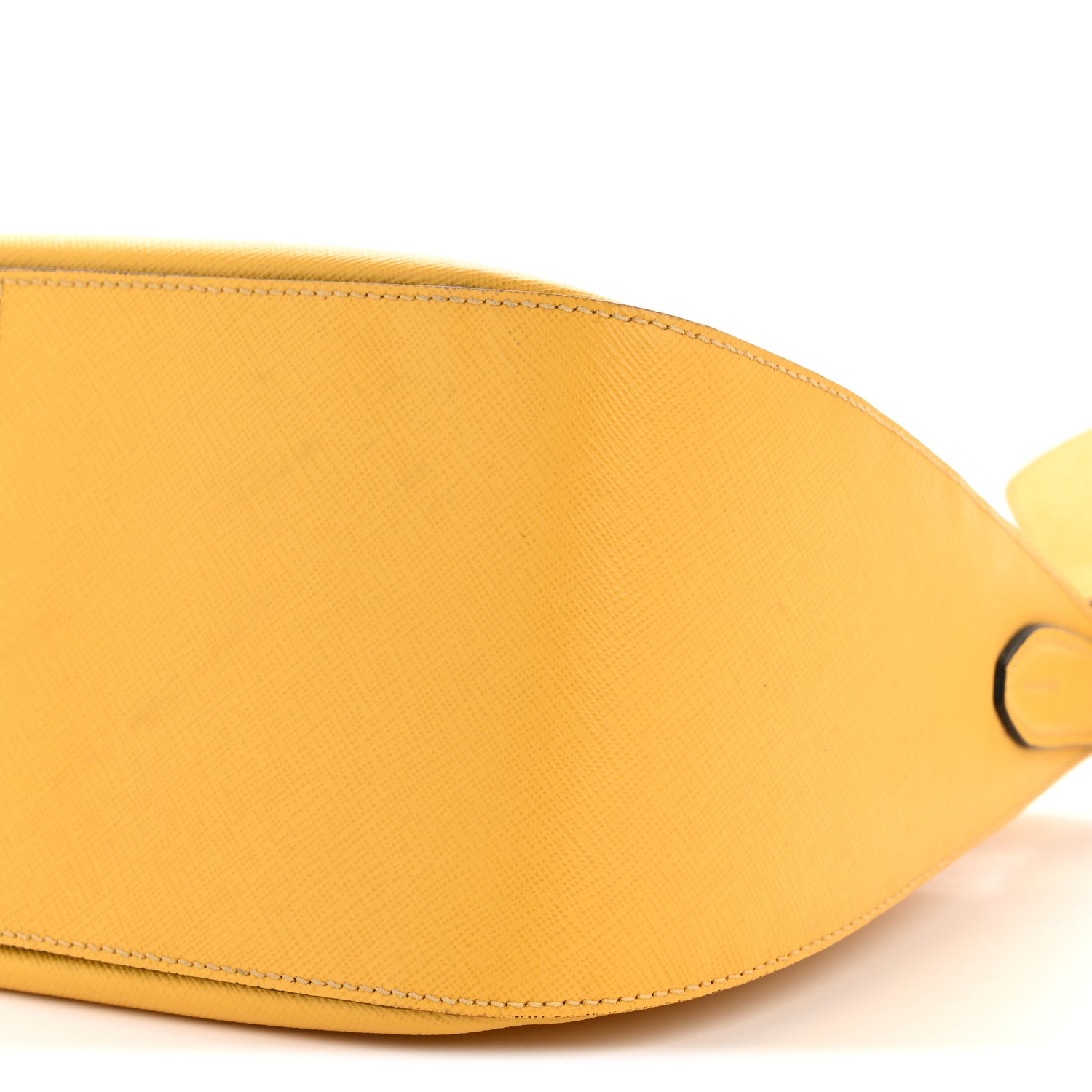 Prada Saffiano Lux Shoulder Bag Soleil