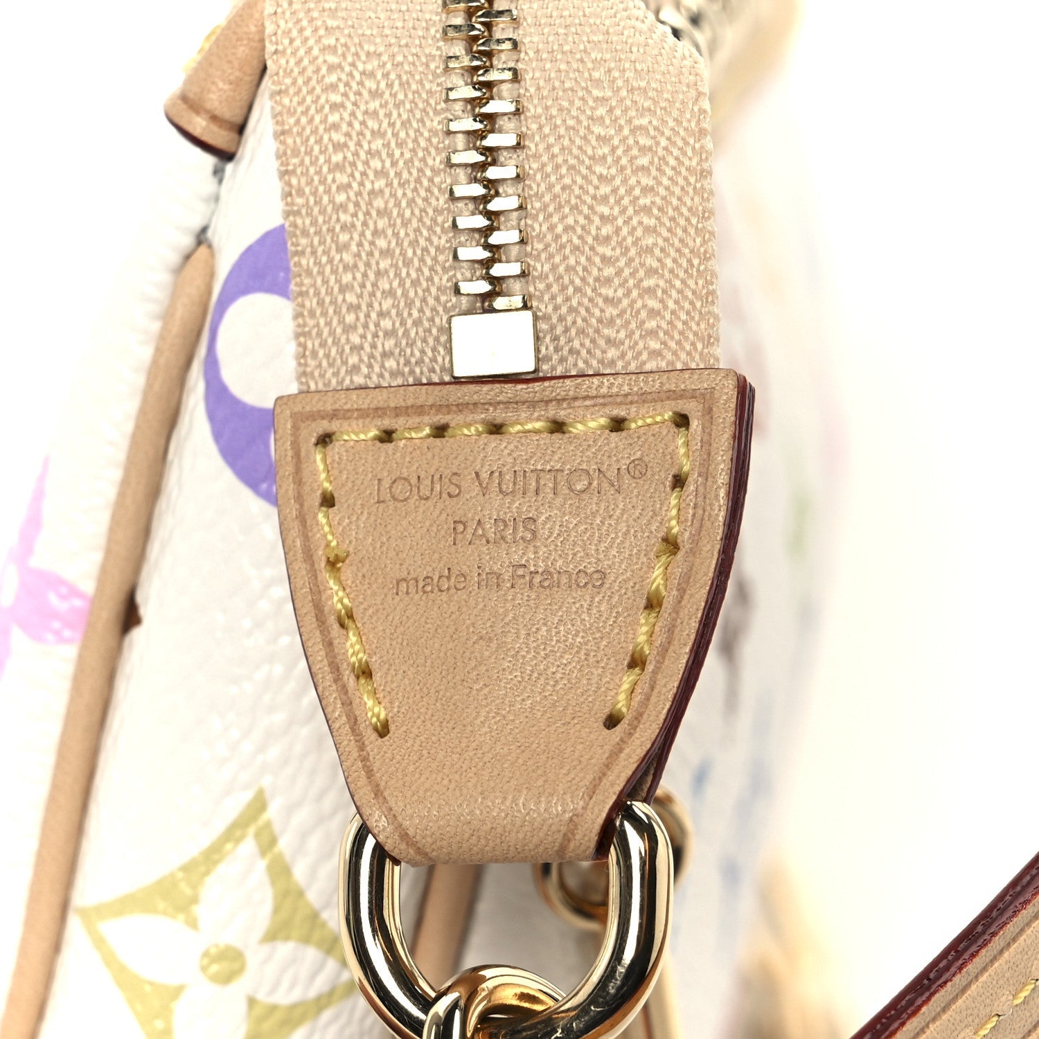 Louis Vuitton LV X TM Monogram Multicolor Pochette Accessories White