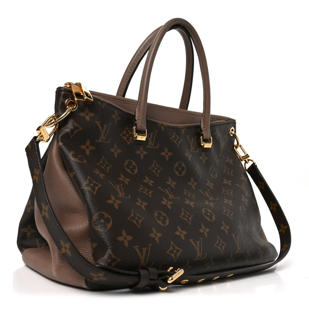 Louis Vuitton Monogram Pallas Full Taupe Glace