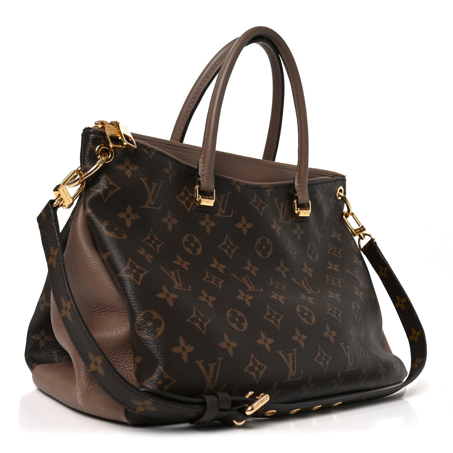 Louis Vuitton Monogram Pallas Full Taupe Glace