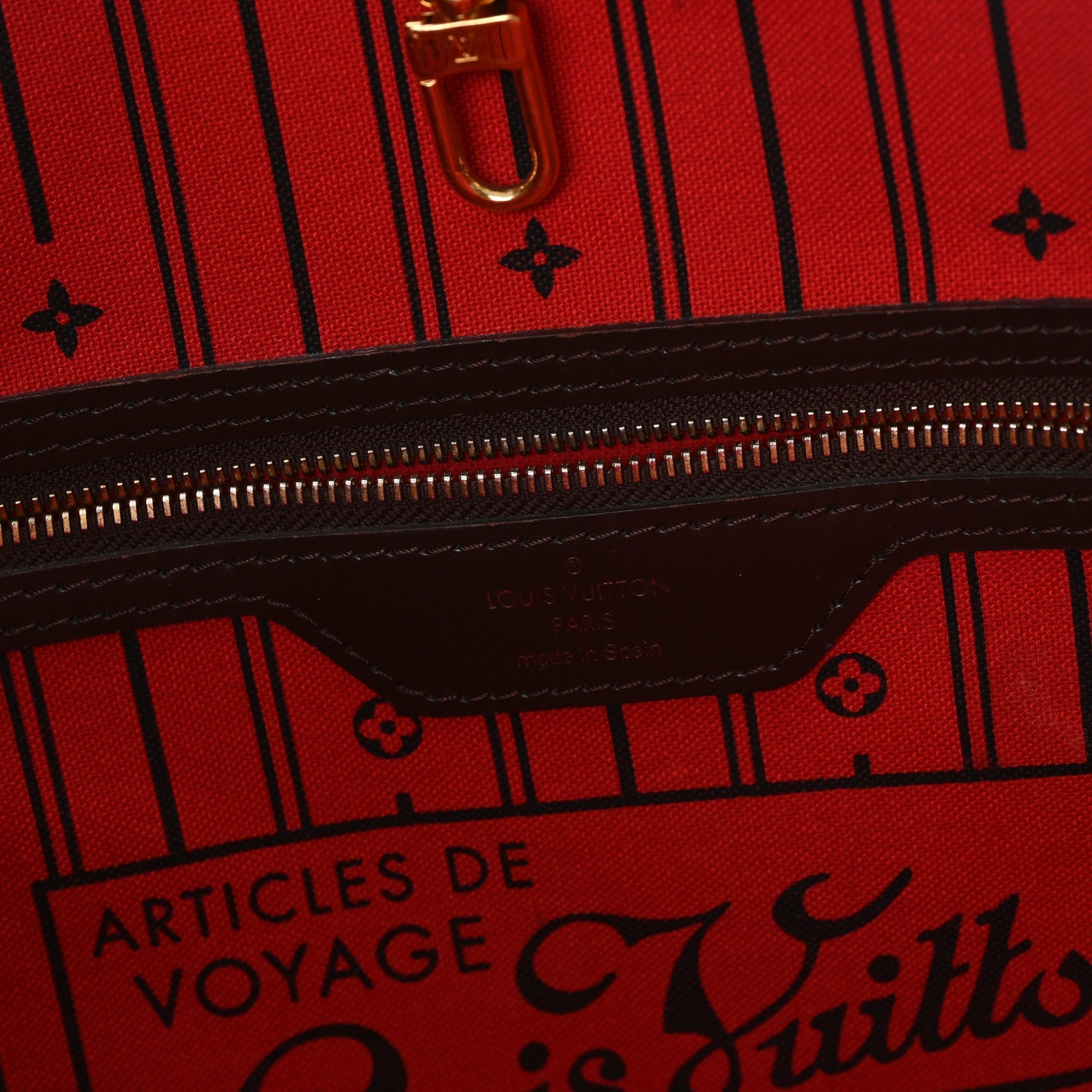 Louis Vuitton Damier Ebene Neverfull MM