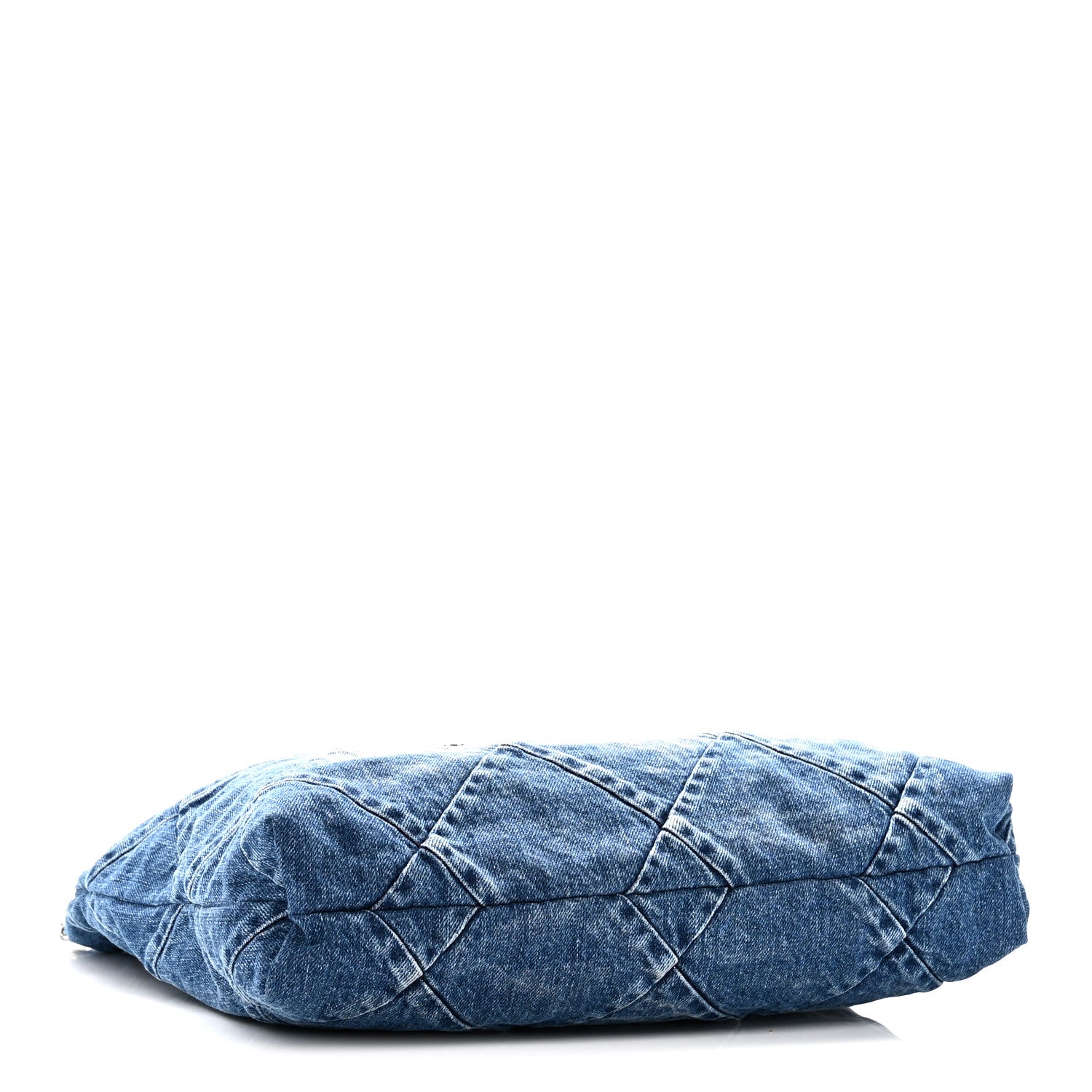 Chanel Denim Quilted Chanel 22 Blue