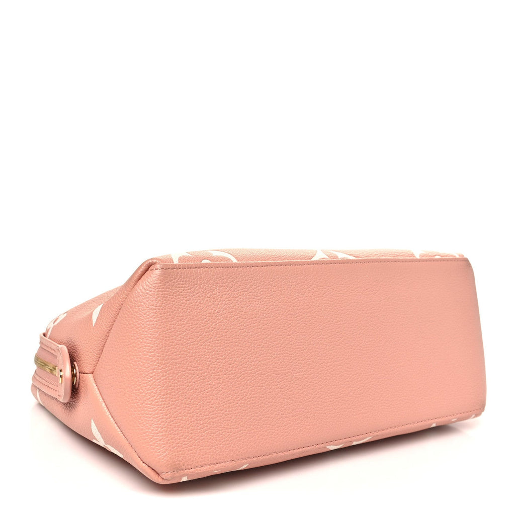 Louis Vuitton Empreinte Monogram Giant Petit Palais Rose Trianon Creme