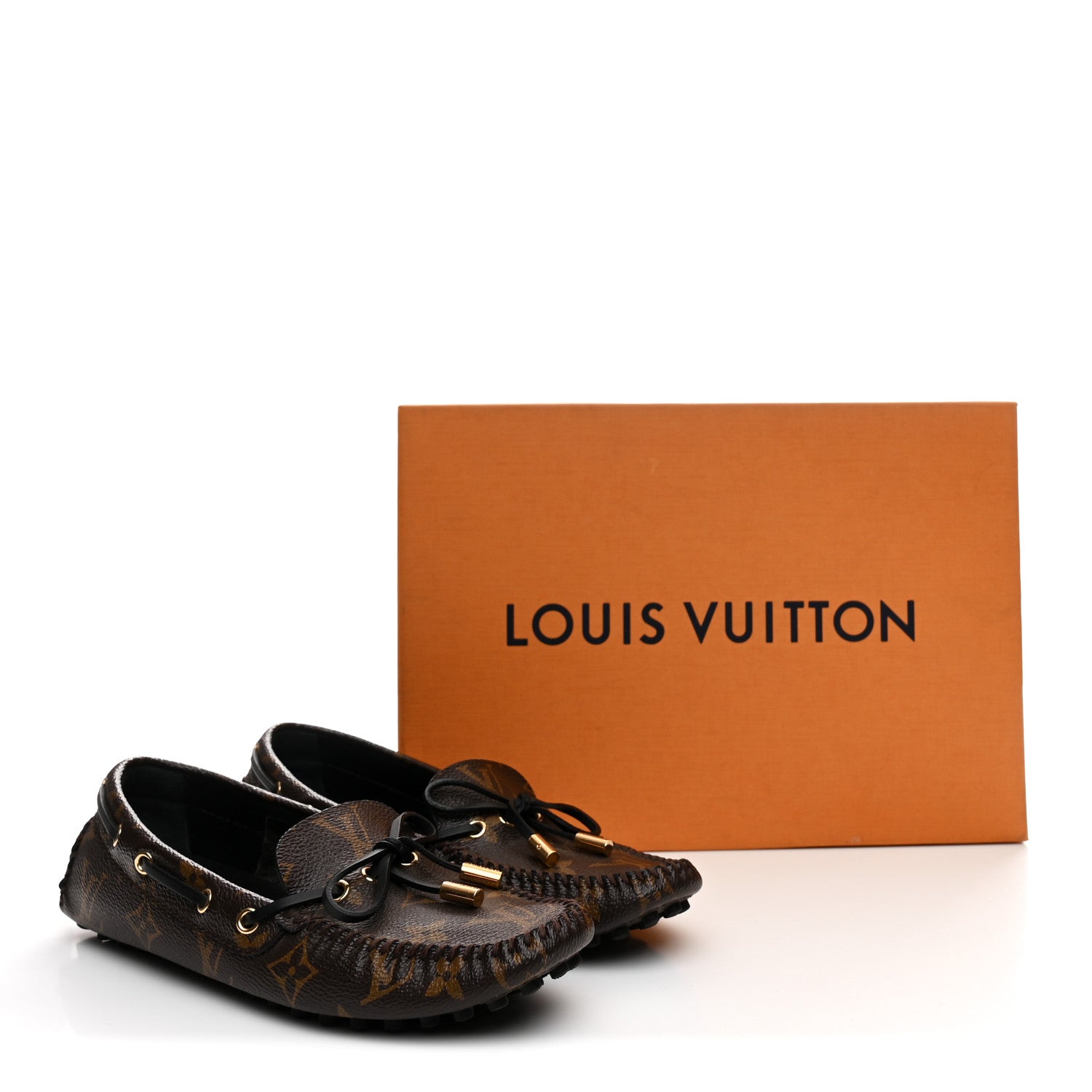 Louis Vuitton Patent Monogram Gloria Loafers 35