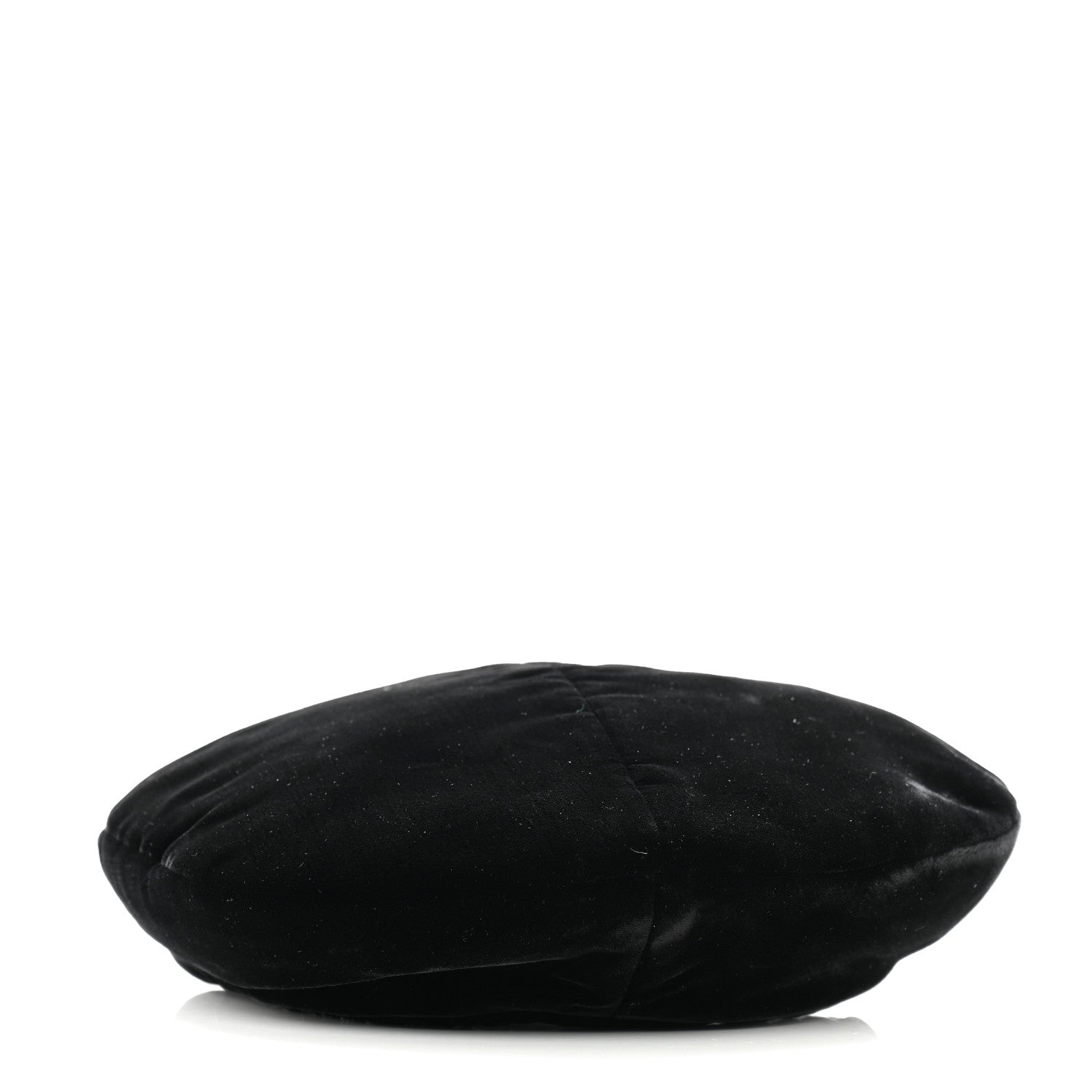 Chanel Velvet Beret Hat S Black