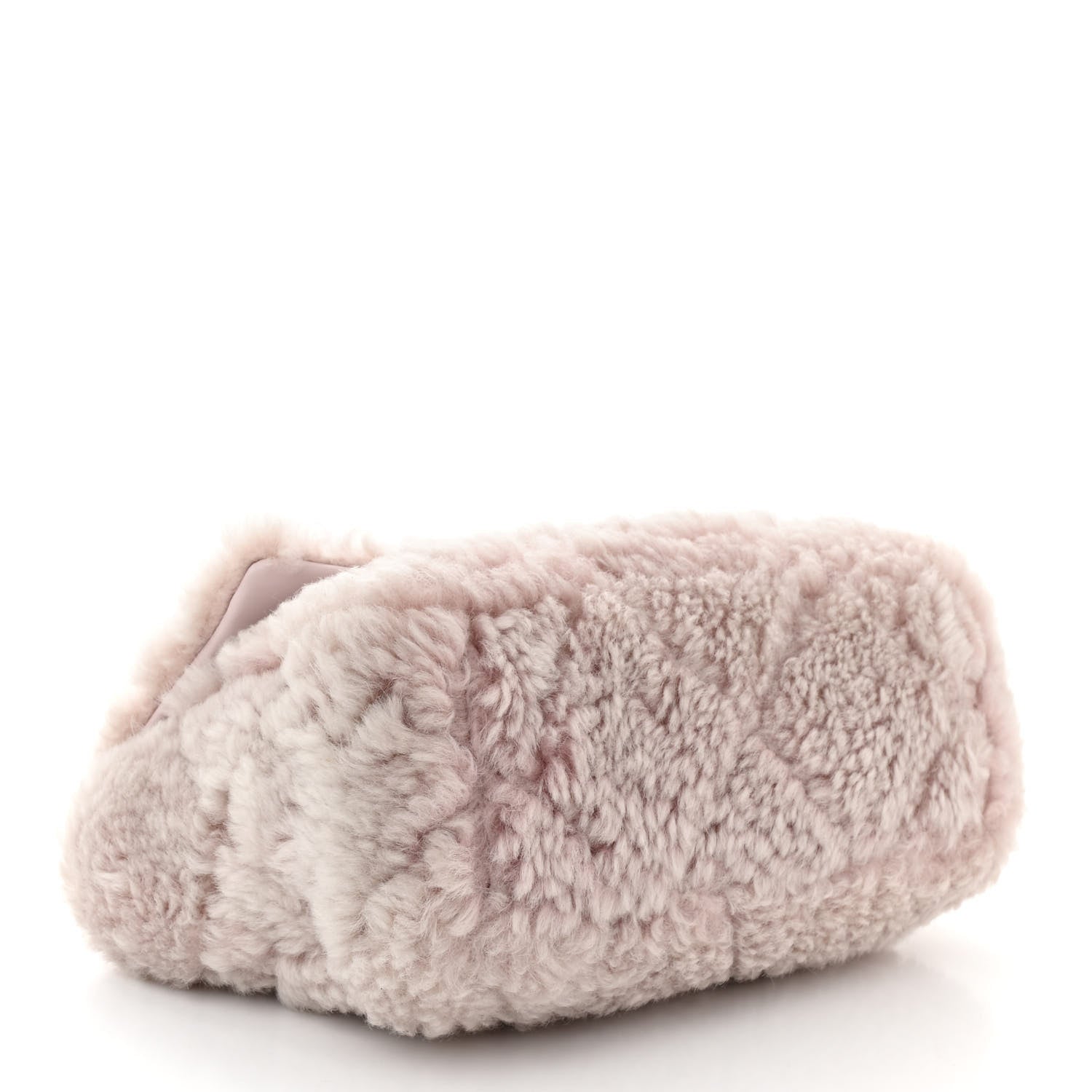 Chanel Shearling Sheepskin Medium Chanel 19 Flap Light Pink
