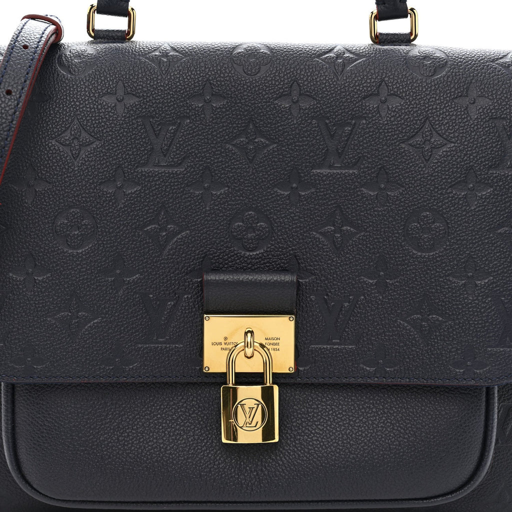 Louis Vuitton Empreinte Marignan Marine Rouge