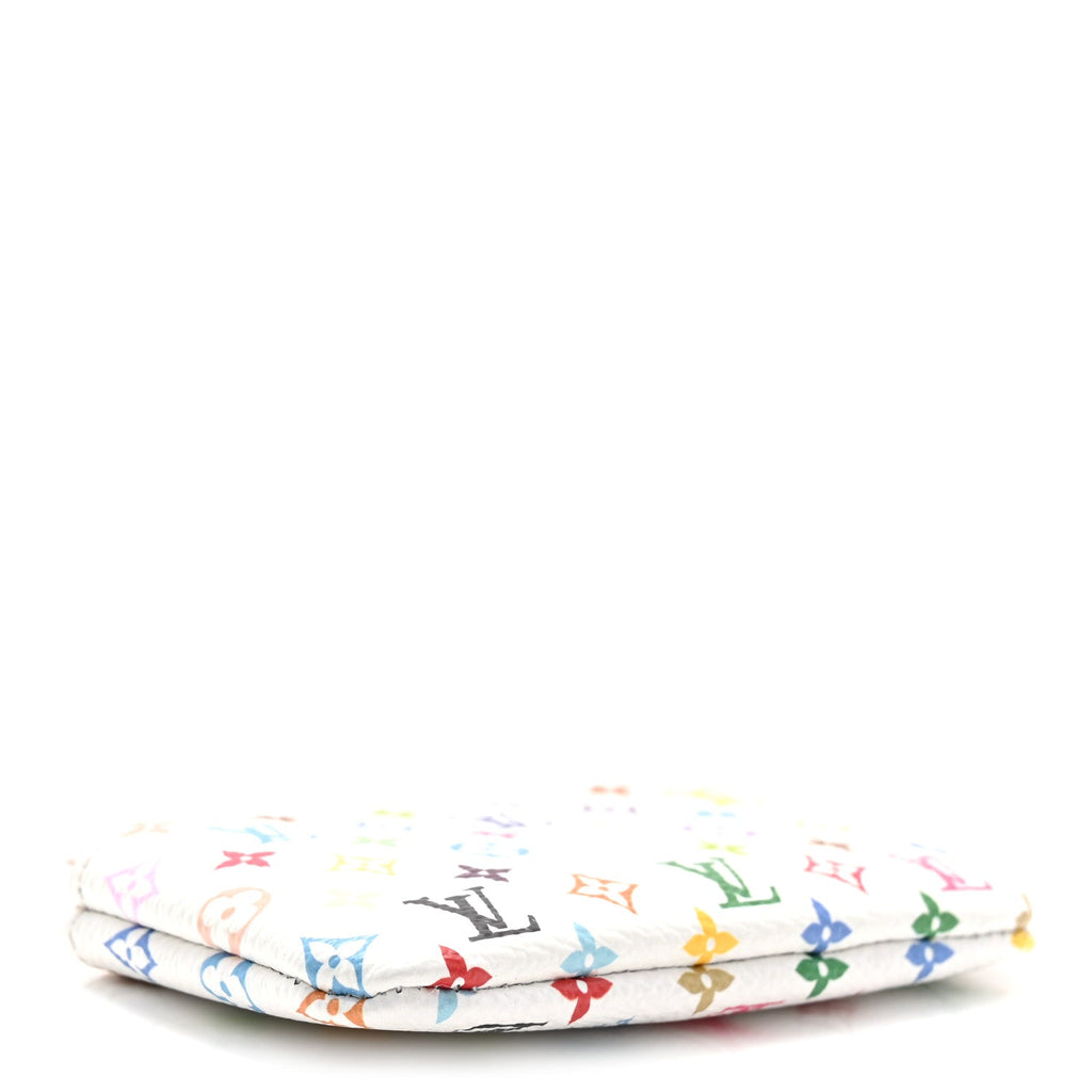 Louis Vuitton LV X TM Monogram Multicolor Key Pouch White