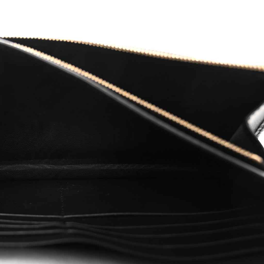 Gucci Microguccissima Crossbody Wallet Black