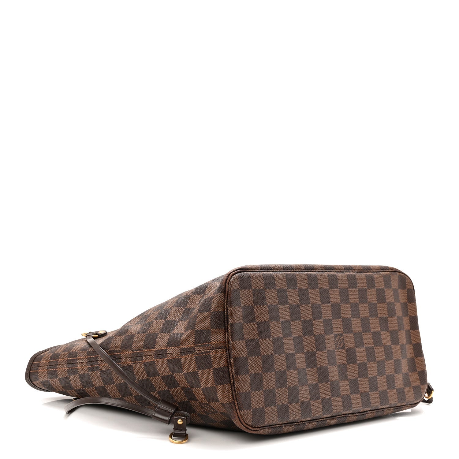 Louis Vuitton Damier Ebene Neo Neverfull MM Rose Ballerine