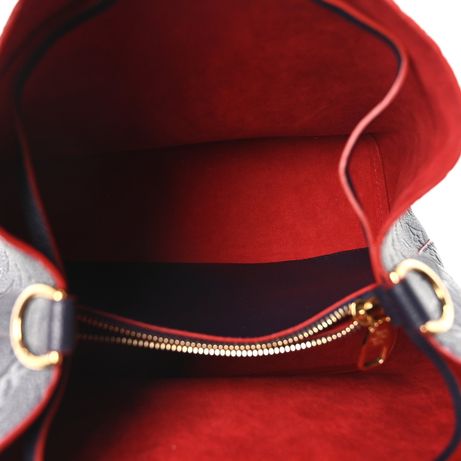 Louis Vuitton Empreinte Neonoe MM Marine Rouge