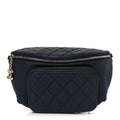 Chanel Caviar Quilted Business Affinity Waist Belt Bag Navy