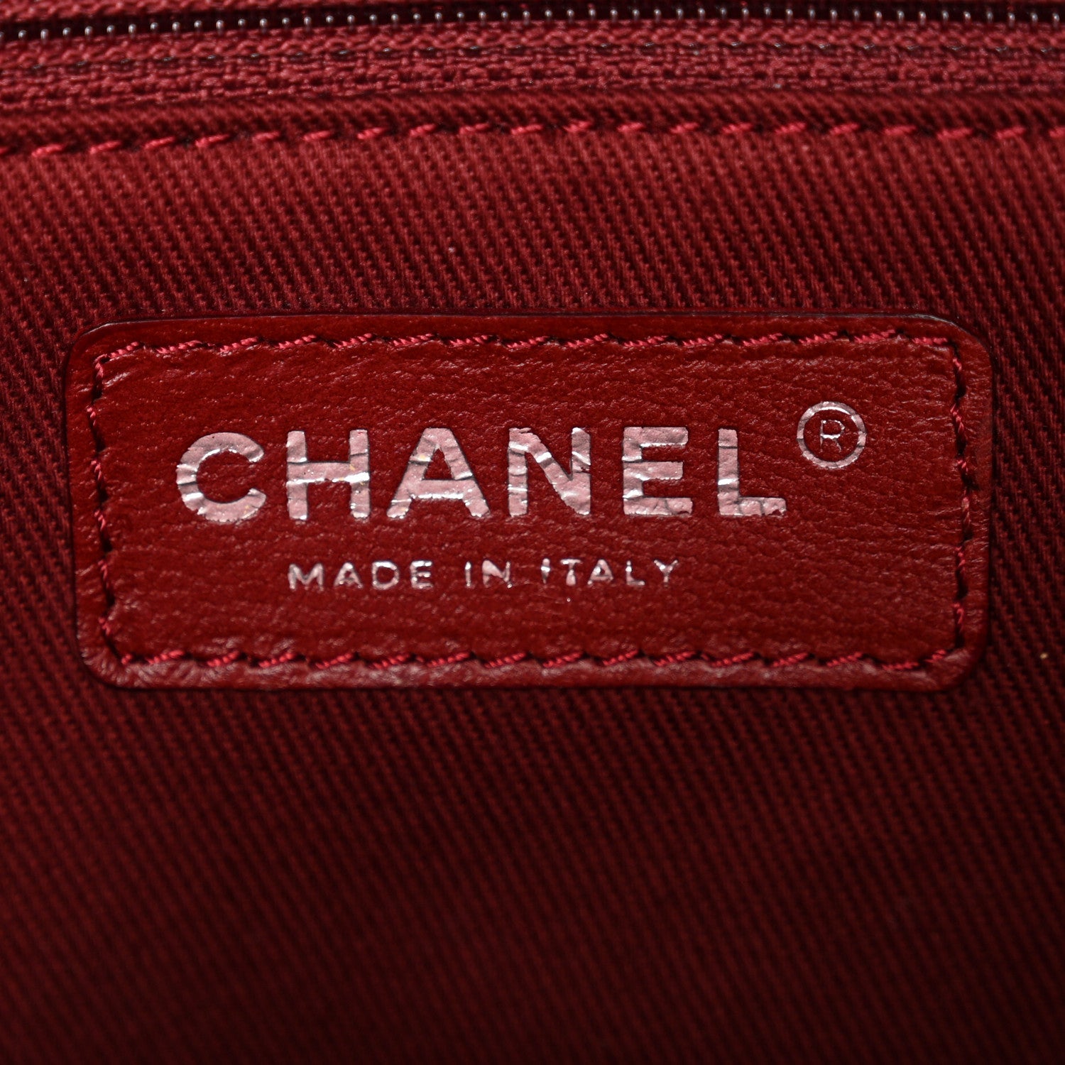 Chanel Aged Calfskin Quilted Large Cotton Club Tote Black