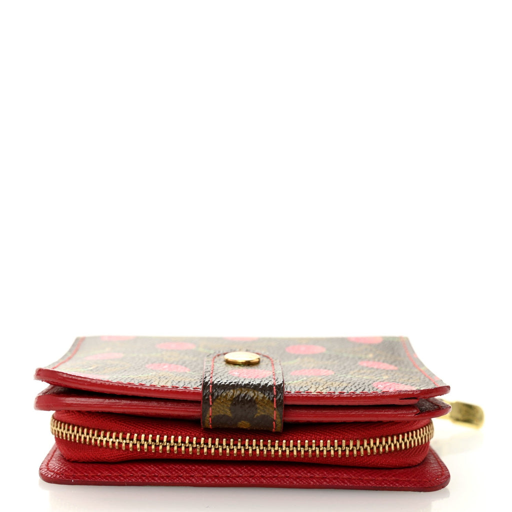 Louis Vuitton Monogram Cerises Compact Zipped Wallet