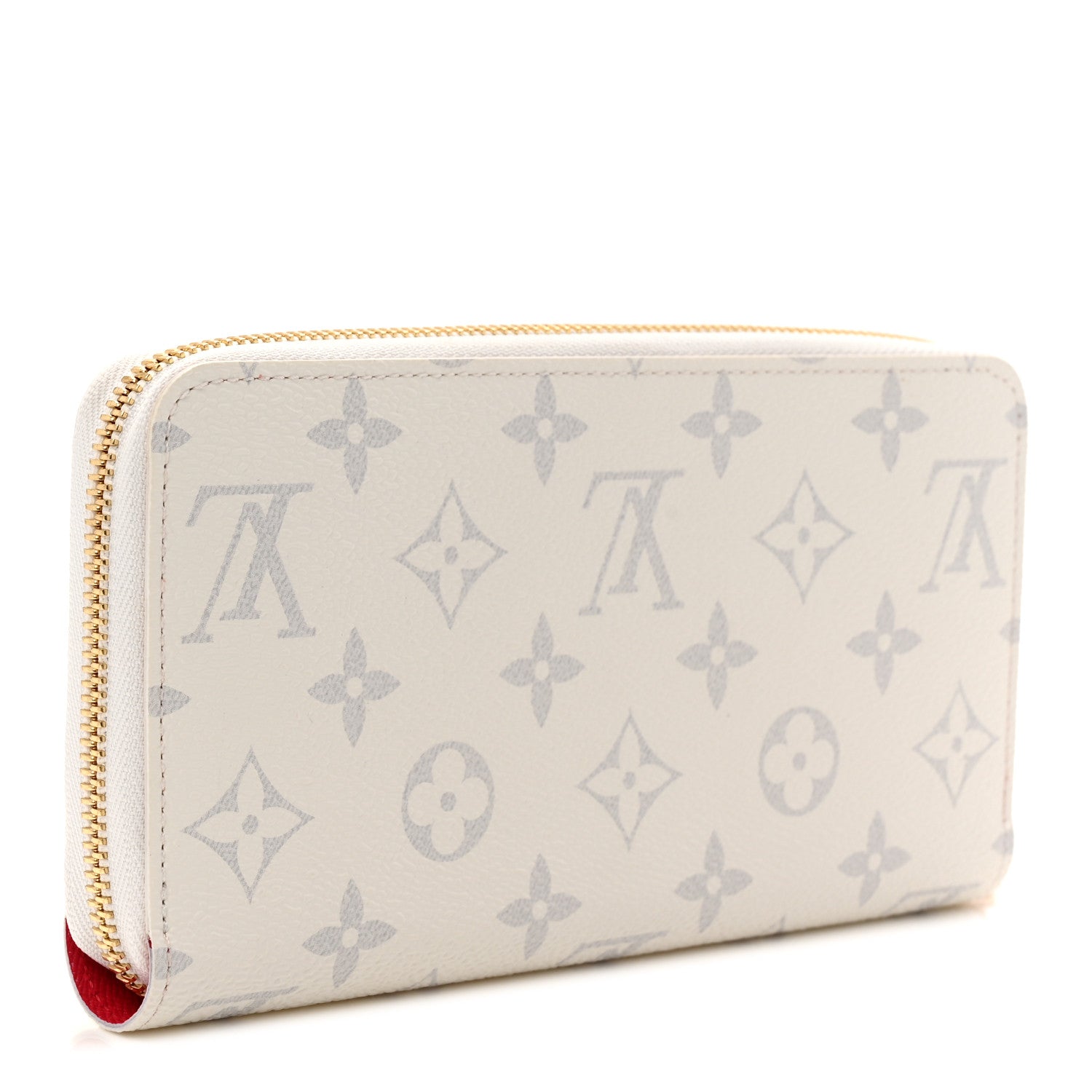 Louis Vuitton LV X TM Monogram Cerises Zippy Wallet White