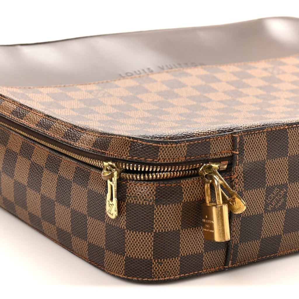 Louis Vuitton Damier Ebene Porte Ordinateur Sabana Computer Case