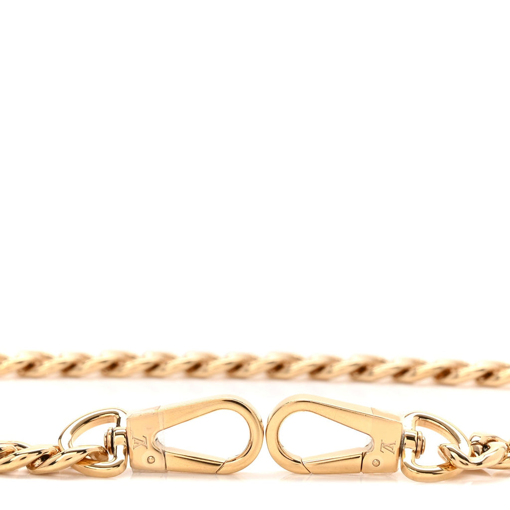 Louis Vuitton Chain Shoulder Strap Gold
