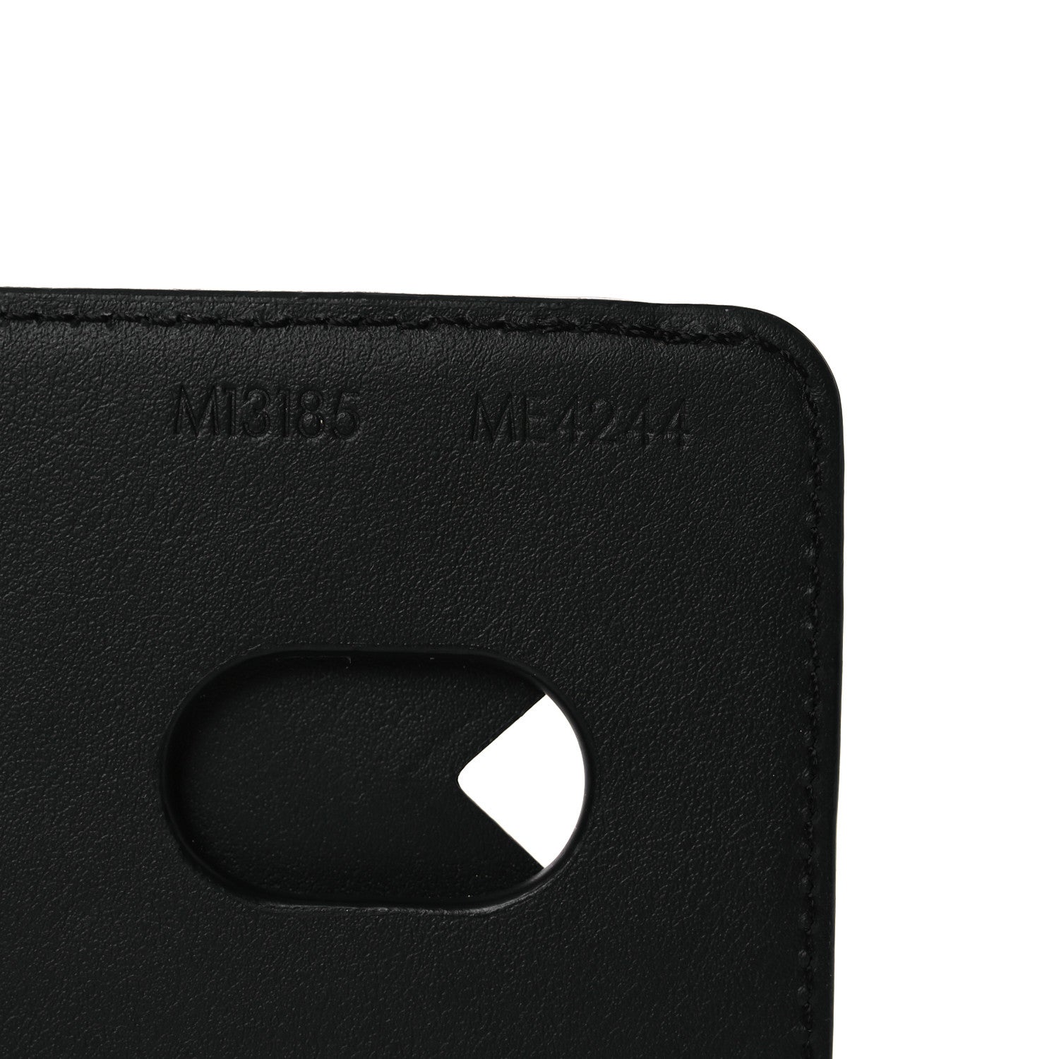 Louis Vuitton Monogram Macassar Magnetic Card Holder Black