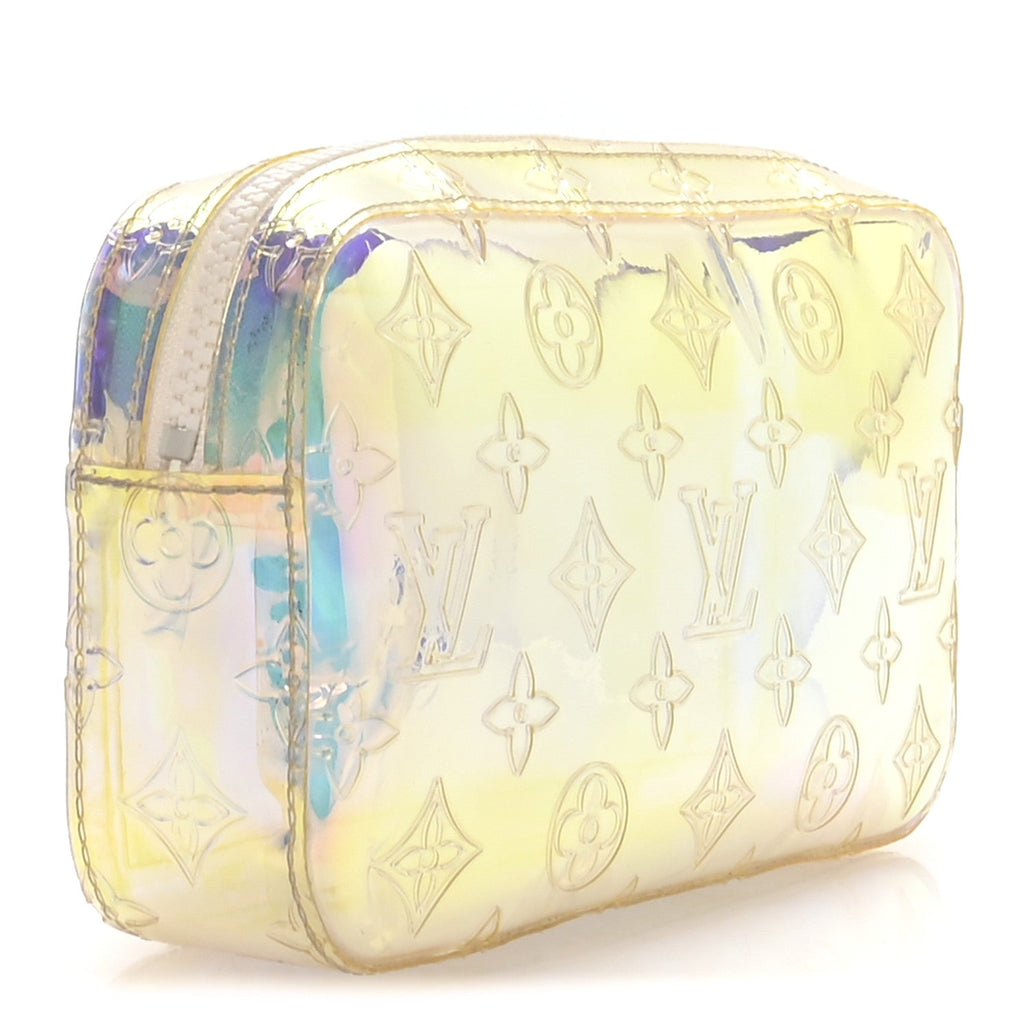 Louis Vuitton PVC Monogram Pochette Volga Iridescent Prism