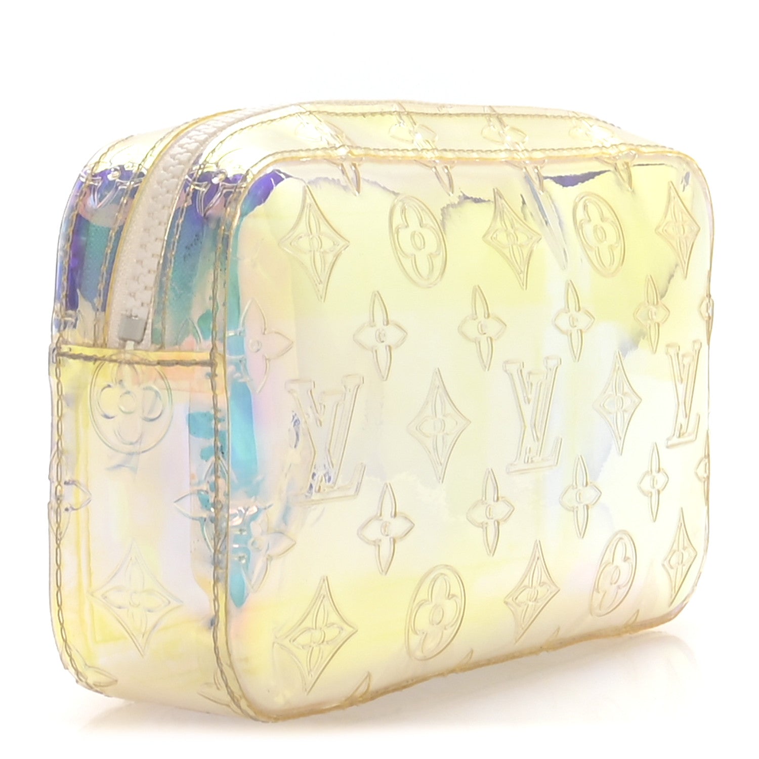 Louis Vuitton PVC Monogram Pochette Volga Iridescent Prism