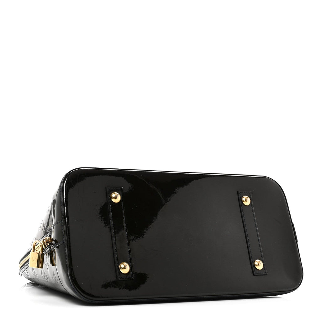 Louis Vuitton Vernis Alma GM Blue Nuit
