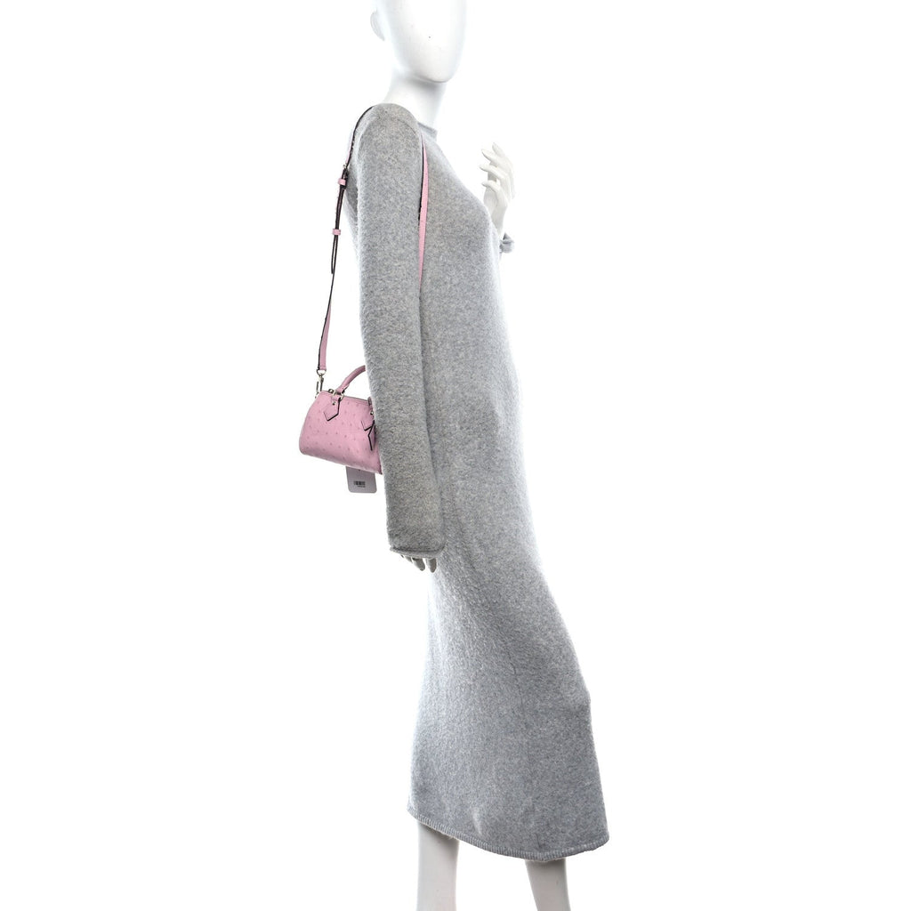 Louis Vuitton Ostrich Speedy   Pink