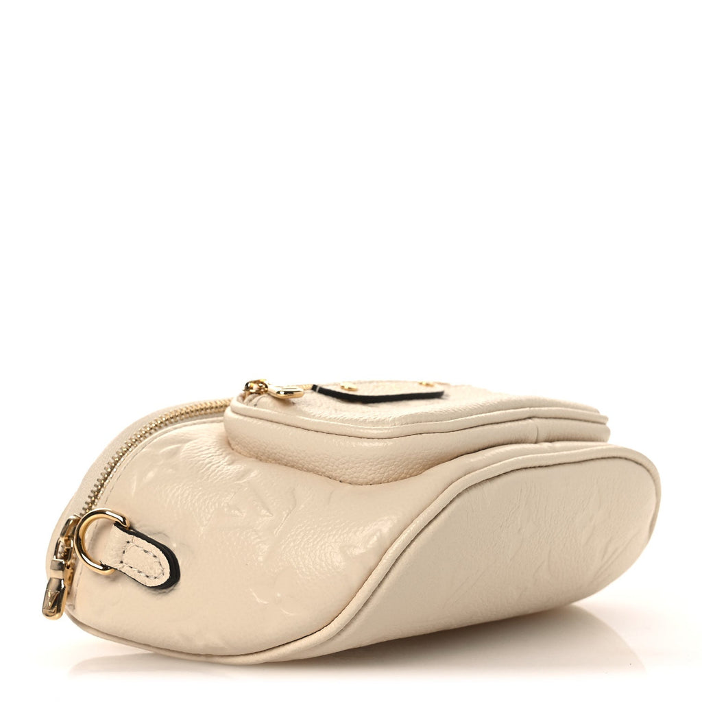 Louis Vuitton Empreinte Mini Bumbag Cream