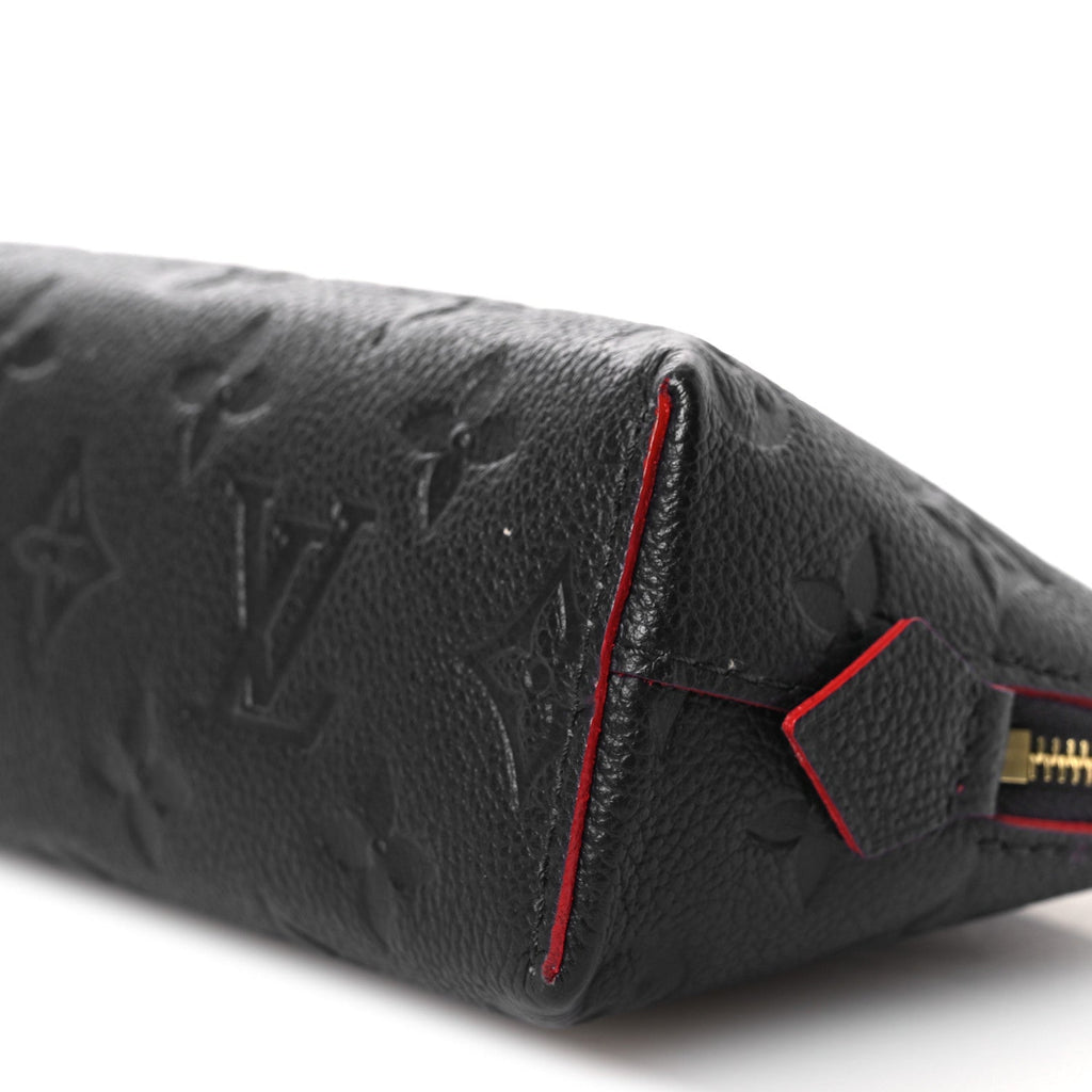 Louis Vuitton Empreinte Cosmetic Pouch Marine Rouge