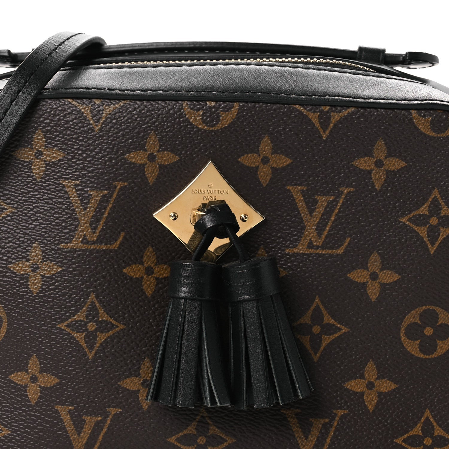 Louis Vuitton Monogram Saintonge Black