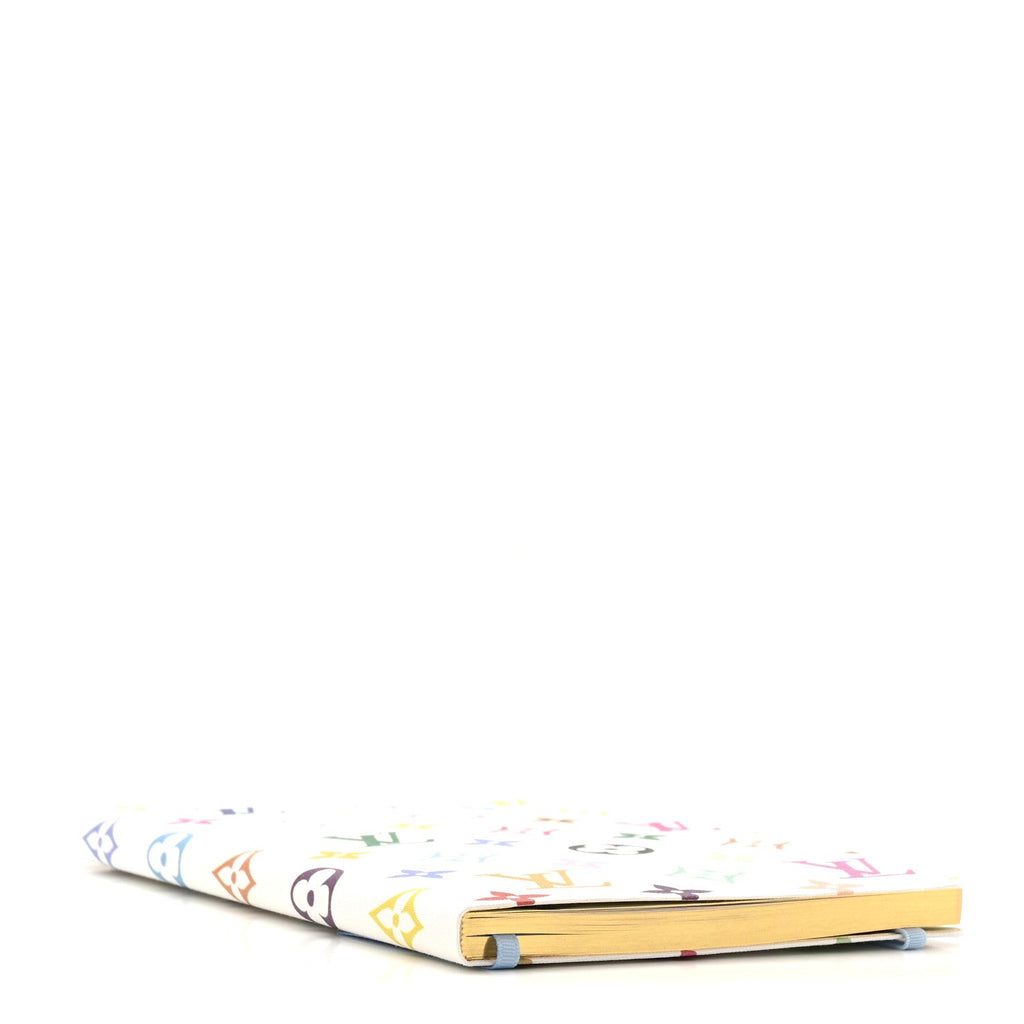 Louis Vuitton LV x TM Monogram Multicolor Jane Notebook MM White
