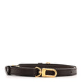 Louis Vuitton Calfskin 16mm Adjustable Shoulder Strap Brown