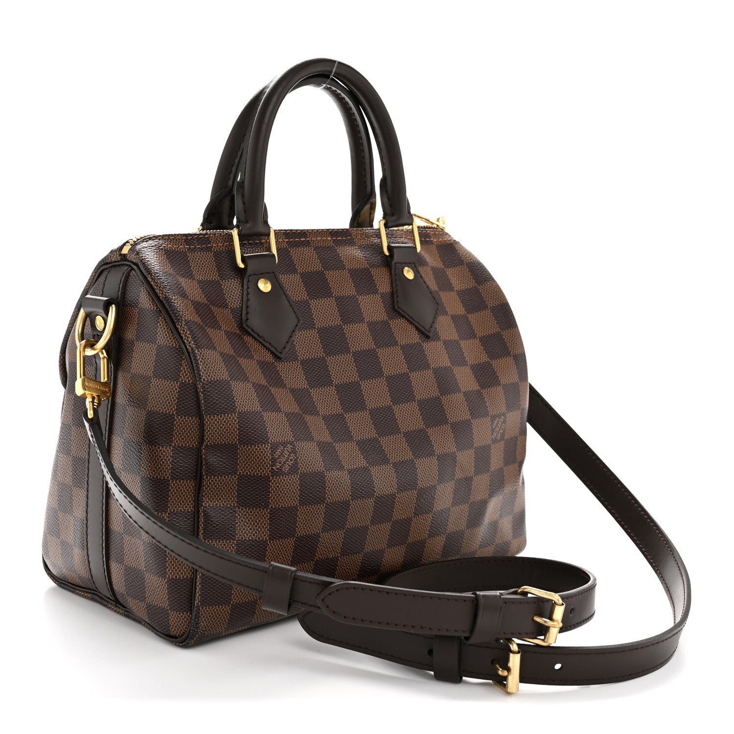 Louis Vuitton Damier Ebene Speedy Bandouliere 25
