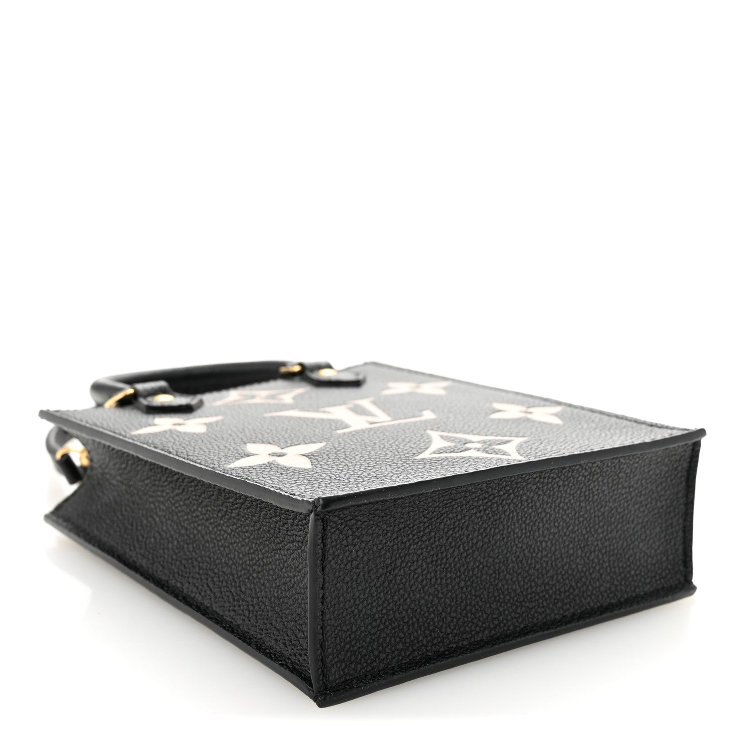 Louis Vuitton Empreinte Monogram Giant Petit Sac Plat Black Beige