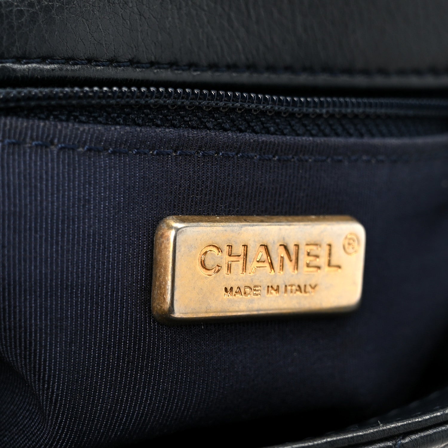 Chanel Calfskin Chevron Quilted Mini Rock The Corner Flap Black