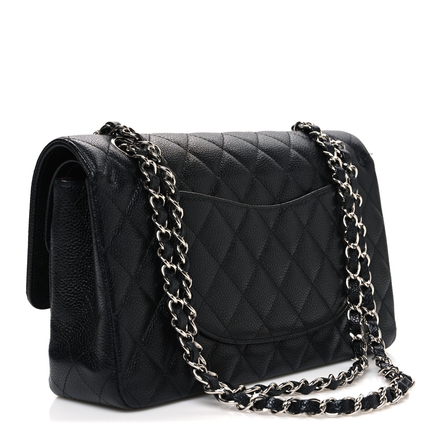 Chanel Caviar Quilted Medium Double Flap Black
