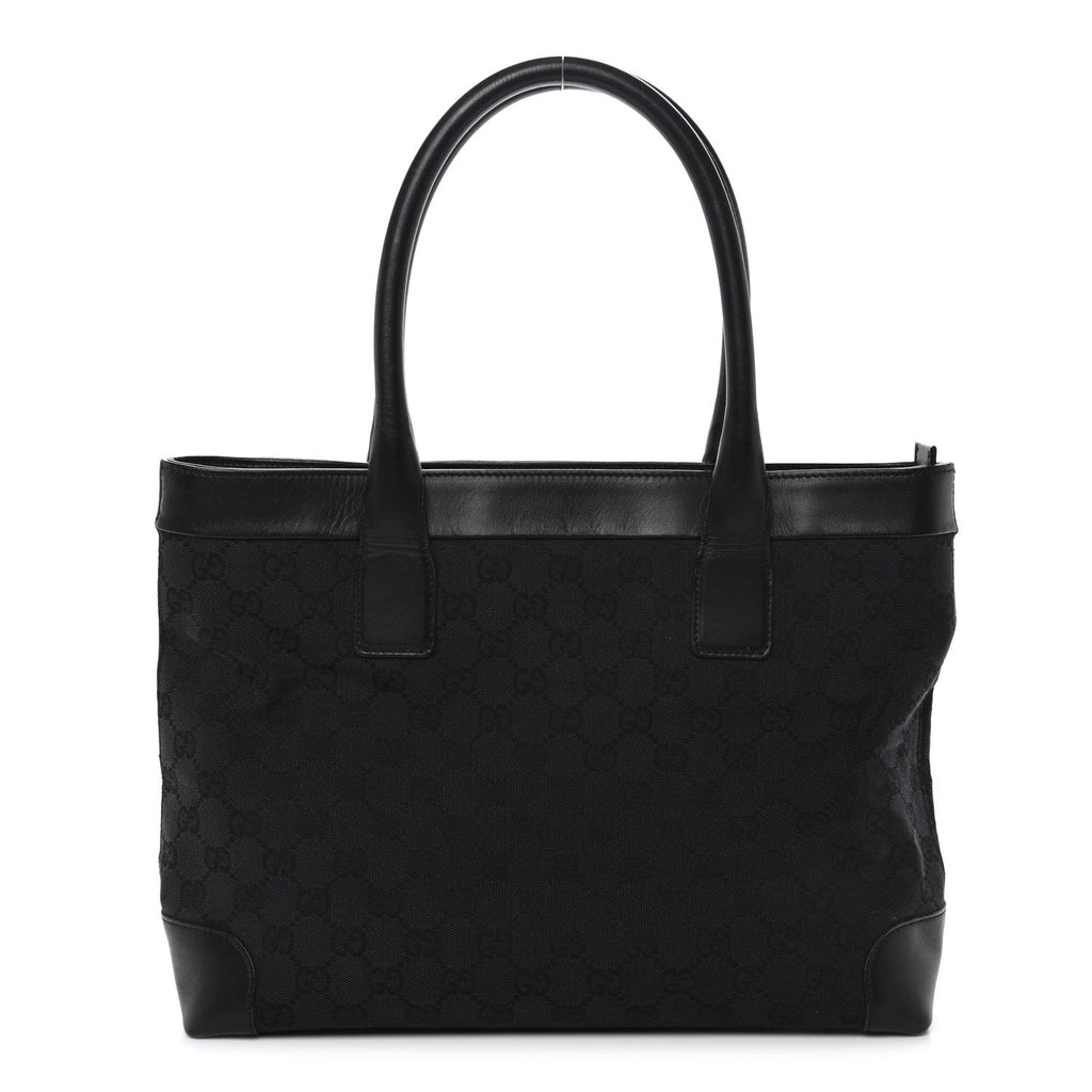 Gucci Monogram Tote Black