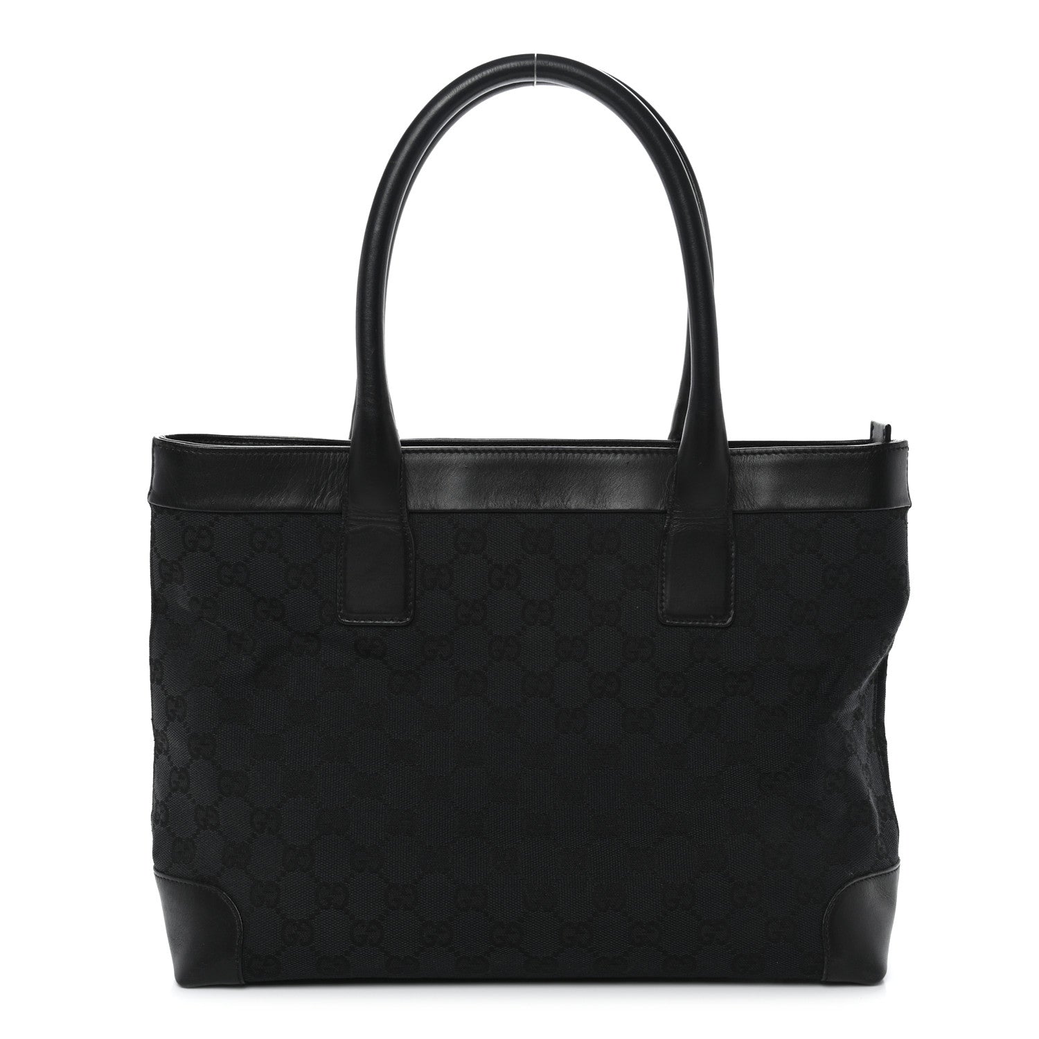 Gucci Monogram Tote Black