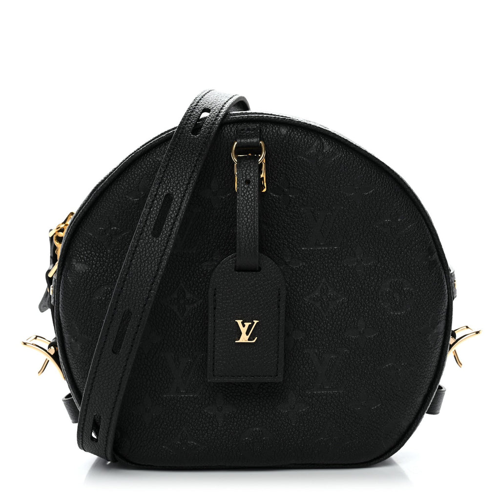 Louis Vuitton Empreinte Boite Chapeau Souple MM Black