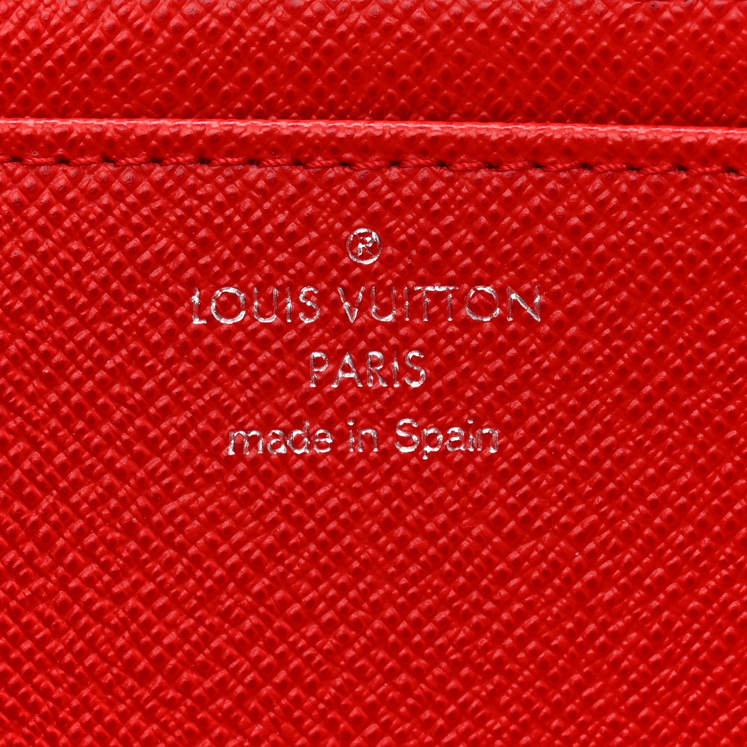 Louis Vuitton Epi Louise Wallet Coquelicot