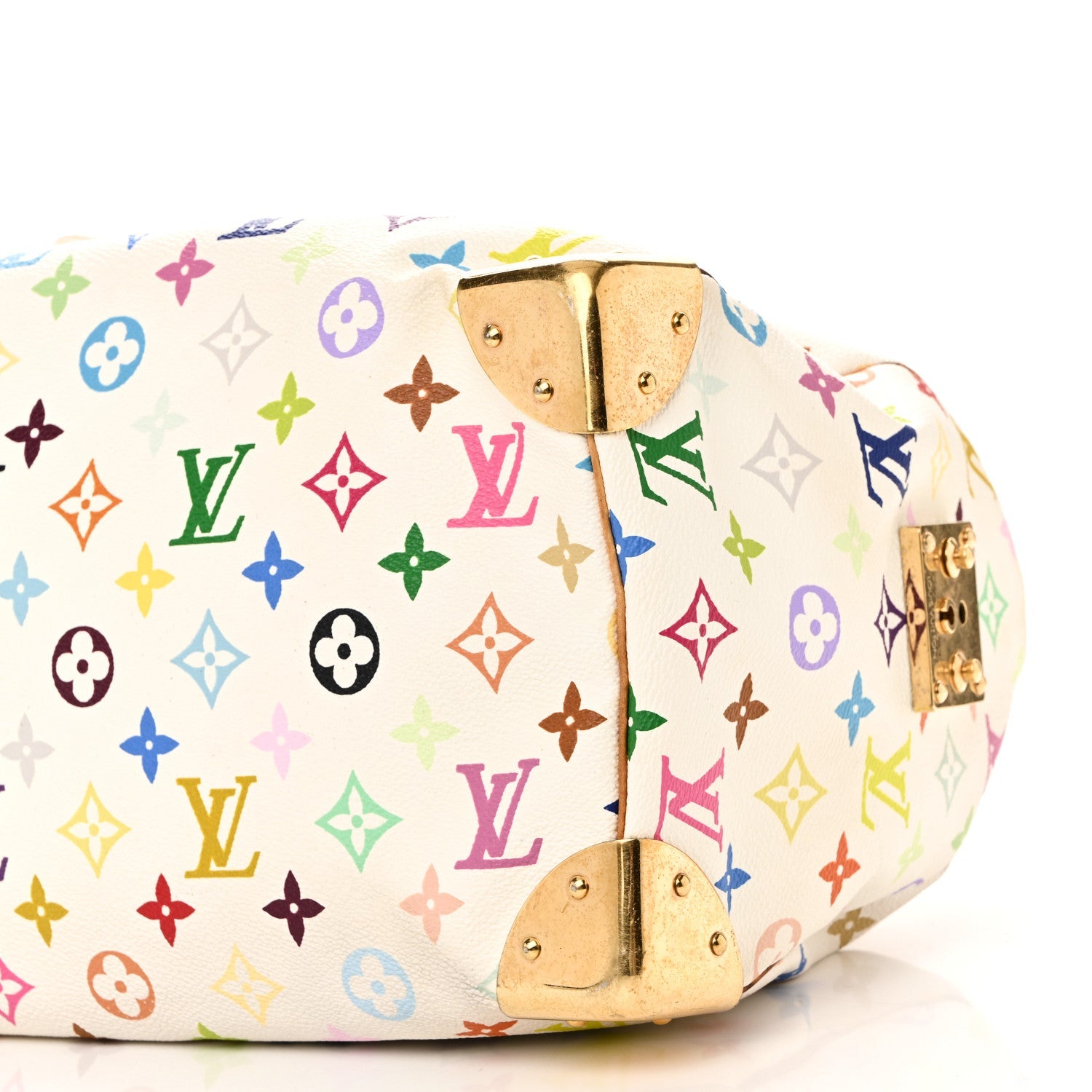 Louis Vuitton Monogram Multicolor Speedy 30 White