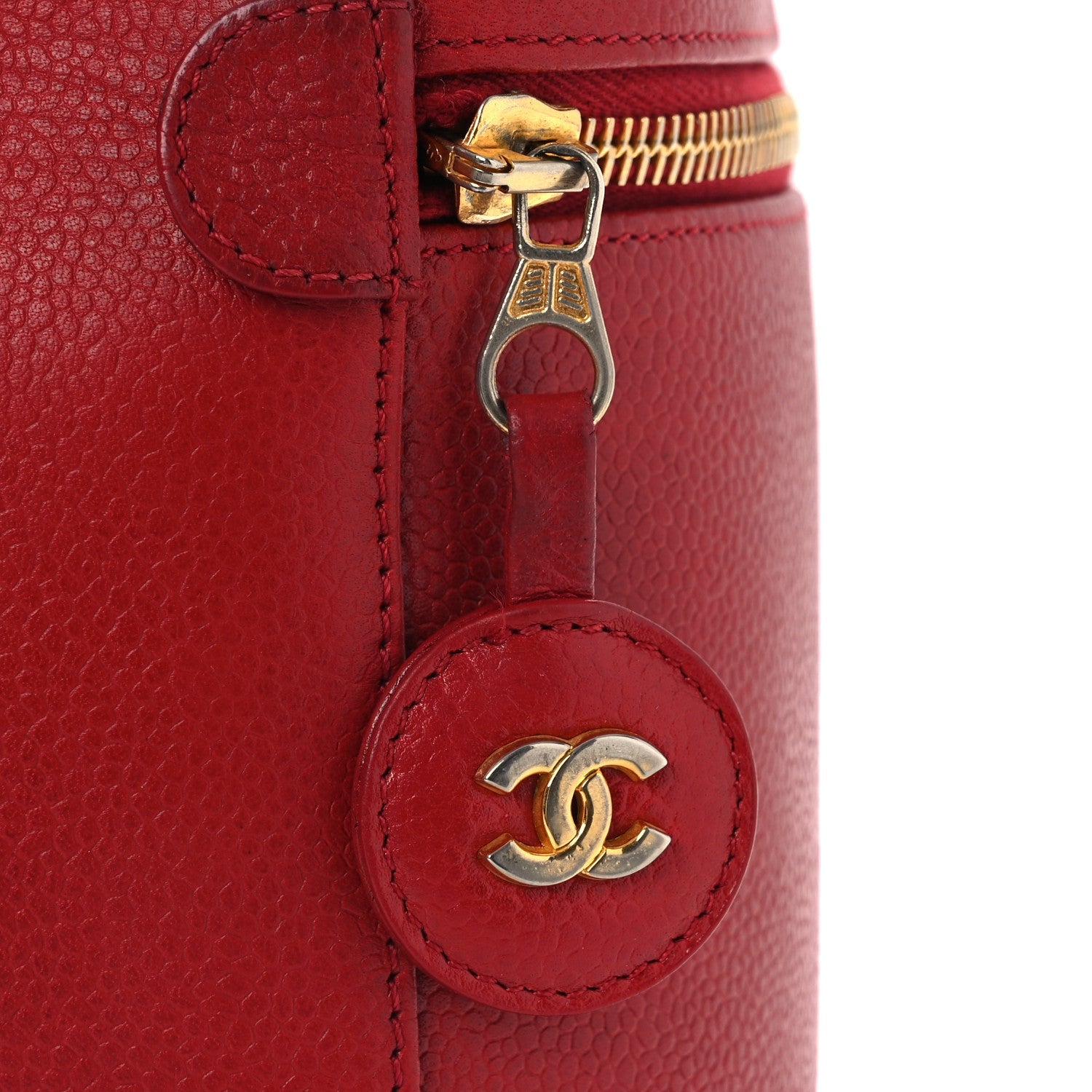 Caviar Vanity Cosmetic Case Red
