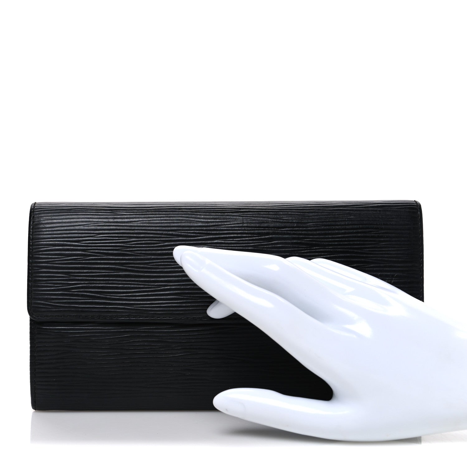 Louis Vuitton Epi Sarah Wallet Black
