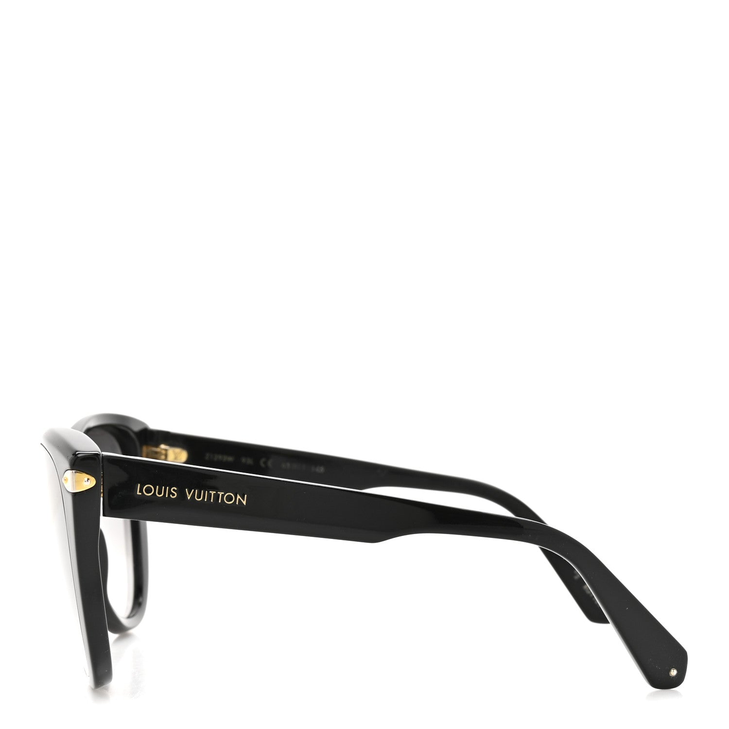 Louis Vuitton Acetate Velvet Sunglasses Z1293W Black