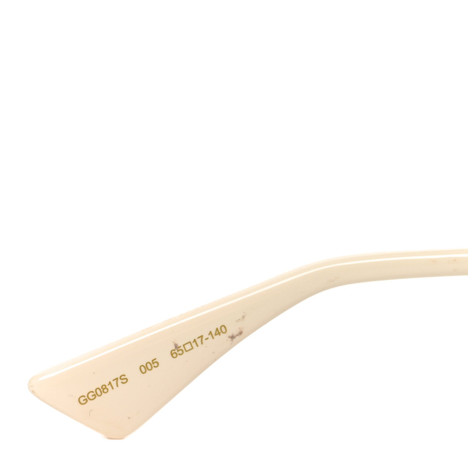 Gucci Metal Sunglasses GG0817S Ivory