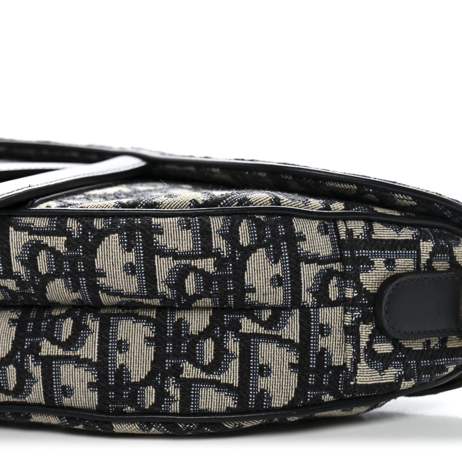Christian Dior Oblique Saddle Bag Blue