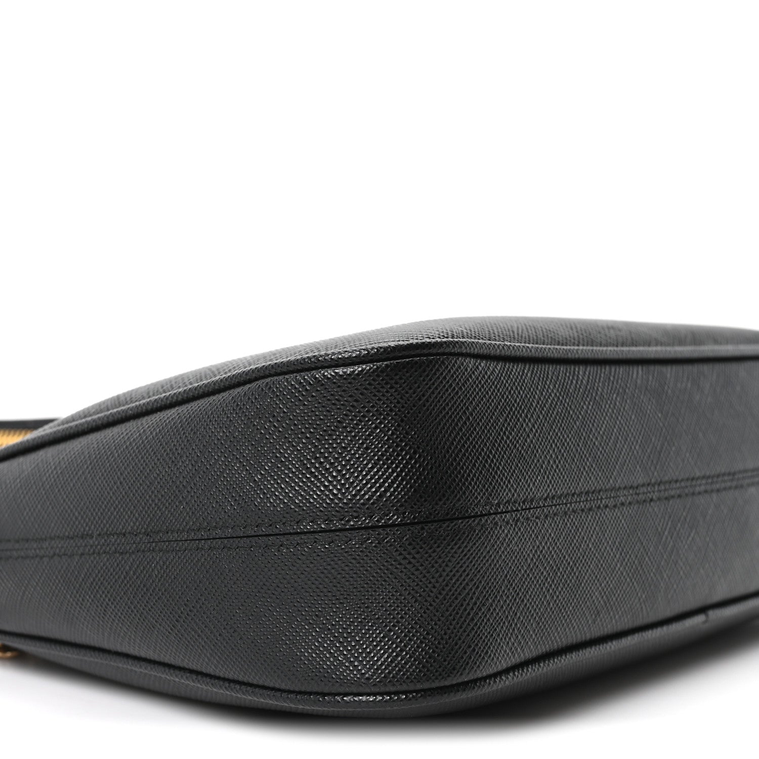 Prada Saffiano Lux Re-Edition 2005 Shoulder Bag Black