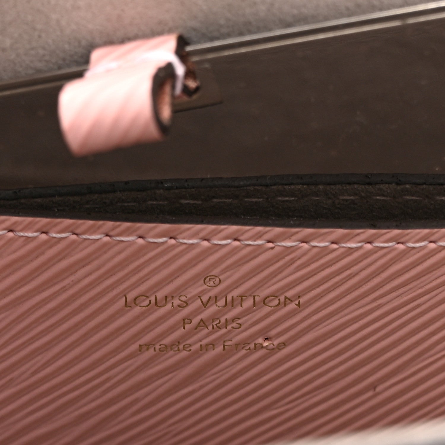 Louis Vuitton Epi Couture’s Flower Twist Shoulder Bag MM Rose Ballerine