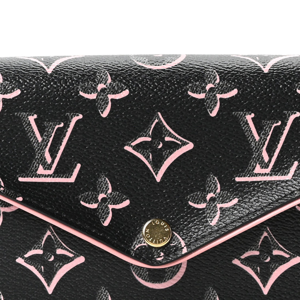 Louis Vuitton Monogram Fall For You Felicie Strap & Go Black